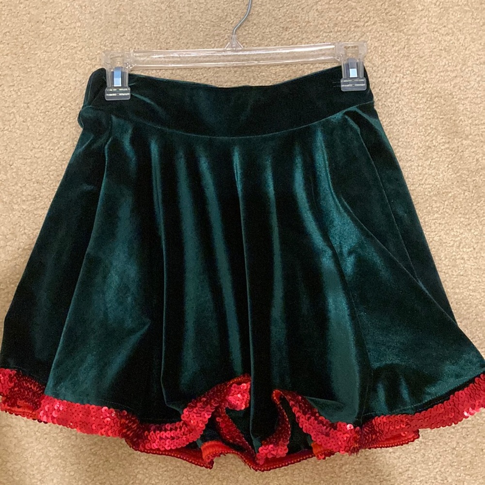 Velvet Tap Skirt